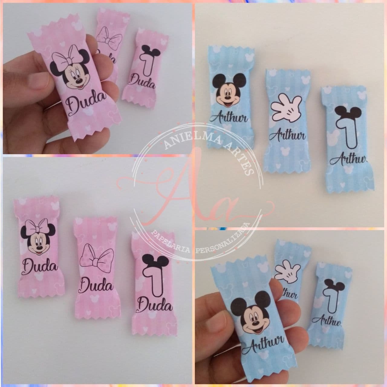 BALAS-MINNIE-E-MICKEY.-ANIELMAARTES-1 Balinhas Minnie e Mickey #anielmaartes - Imagem 1