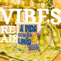 Arte Caneca VIBES REAIS