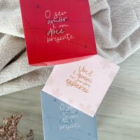 Caixinha 9x9 cm Nosso Amor
