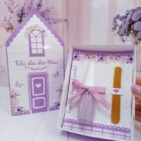 Caixinha Casa Esmalte e Lixa - Dia das Mães