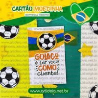 Cartão Cliente Moedinha Copa do Mundo