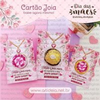 Cartão Joia Dia das Mães