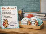 Kit Boa Prova – Display A4 + Cards Motivacionais