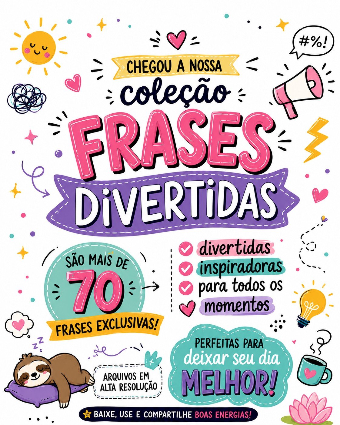 Colecao-Frases-Divertidas-2 Coleção Frases Divertidas - Imagem 1