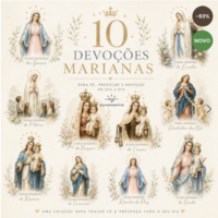 Coleção Santos Católicos Vol 02 – Devoções Marianas | 10 Arquivos PNG
