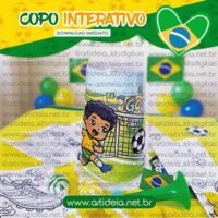 Copo Interativo Mimos Copa do Mundo