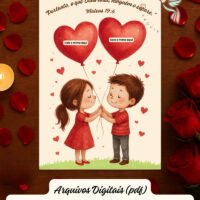 Dia dos Namorados Namorados,10 Marcadores+5 Cartões+painel para Mural+tags em Homenagem Aos Casais