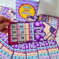 Bingo das sílabas simples