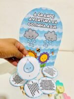História na luva A grande aventura da gotinha azul - Imagem 3