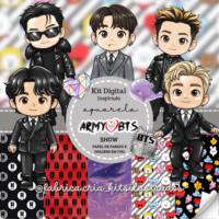 Inspirado Bts Show - Kit Digital