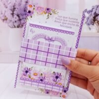Kit Bloquinho + Card + Cinta - Dia das Mães