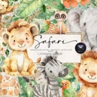 Kit Digital Safari Baby (3)