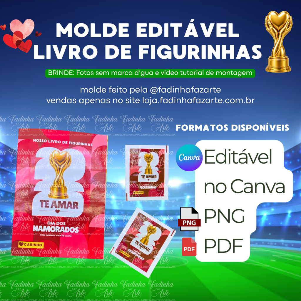 Livro-de-Figurinhas-@fadinhafazarte Livro de Figurinhas @fadinhafazarte - Imagem 1