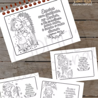 Livro Colorir Vers Biblico