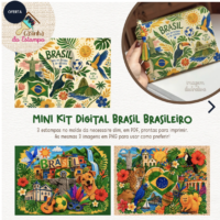 Mini Kit Digital Brasil Brasileiro