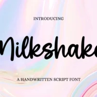 Milkshake Fonte