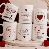 Pack Namorados Artes Caneca No Canva