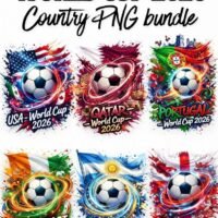 Pacote PNG Copa do Mundo 2026