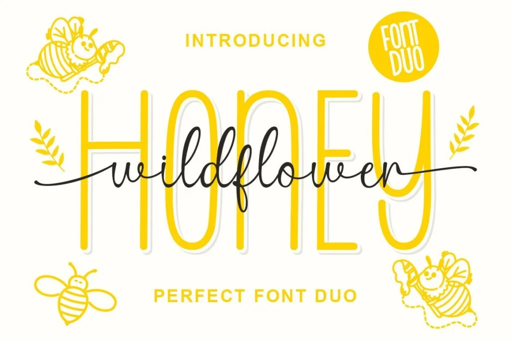 Wild-Flower-Honey-Duo-Fonte Wild Flower Honey Duo Fonte - Imagem 1