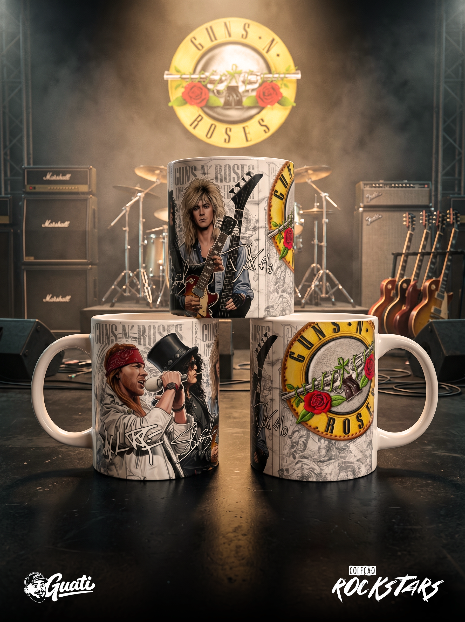 artes-para-canecas-Rockstars-Vol-1 Artes para Canecas Rockstars Vol 1 - Imagem 1