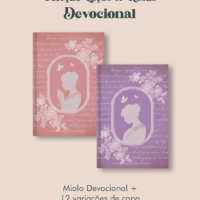 Devocional Coleção Laços & Rosas Costura (Perfeito Miolo)