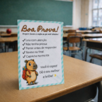 Kit Boa Prova – Display A4 + Cards Motivacionais - Imagem 2