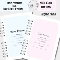 Miolo Neutro - Congresso 2026 Masculino/Feminino (Re Castori)