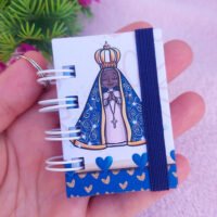 Nossa Senhora Mini Bíblia Chaveiro Aparecida
