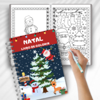 Natal Livro de Colorir