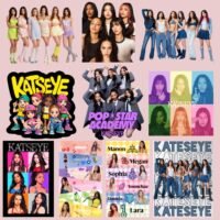 Pacote de Pngs da Turnê Beautiful Chaos do Katseye PNG