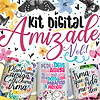 Arte para canecas Dia do Amigo Amizade 3