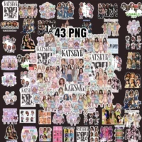 Pacote de Pngs Katseye Kpop, 43 Designs de Fanart