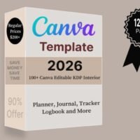 100 Editable Templates Kdp Graphics