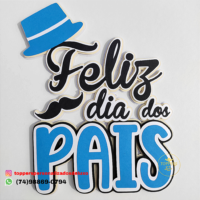 Topo de Bolo Dia dos Pais 117