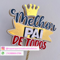 Topo de Bolo Dia dos Pais 118