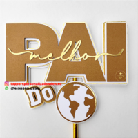 Topo de Bolo Dia dos Pais 119