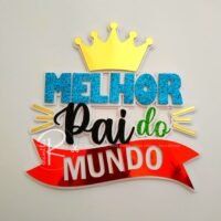 Topo de Bolo Dia dos Pais 120