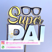Topo de Bolo Dia dos Pais 134
