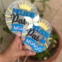 Topo de Bolo Dia dos Pais 140