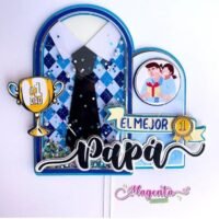 Topo de Bolo Dia dos Pais 142