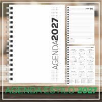 Miolo Agenda Estilo - 2027