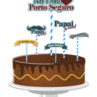 Topo de Bolo Dia dos Pais 63