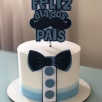 Topo de Bolo Dia dos Pais 75
