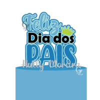 Topo de Bolo Dia dos Pais 88