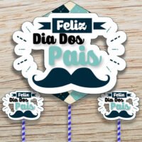Topo de Bolo Dia dos Pais 92