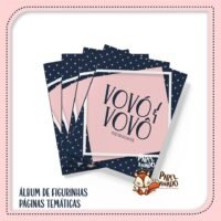 Álbum de Figurinhas Vovó e Vovô