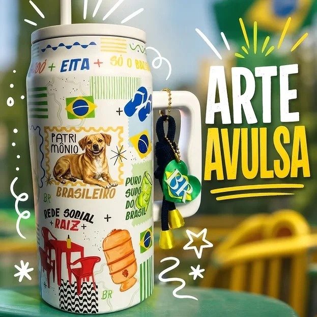ARQUIVO-PARA-COPO-E-CANECA-BRASILIDADES Arquivo para Copo e Caneca Brasilidades - Imagem 1