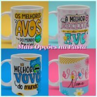Arte para Canecas Dia dos Avós 09