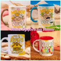 Arte para Canecas Dia dos Avós 10