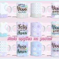 Arte para Canecas Dia dos Avós 30